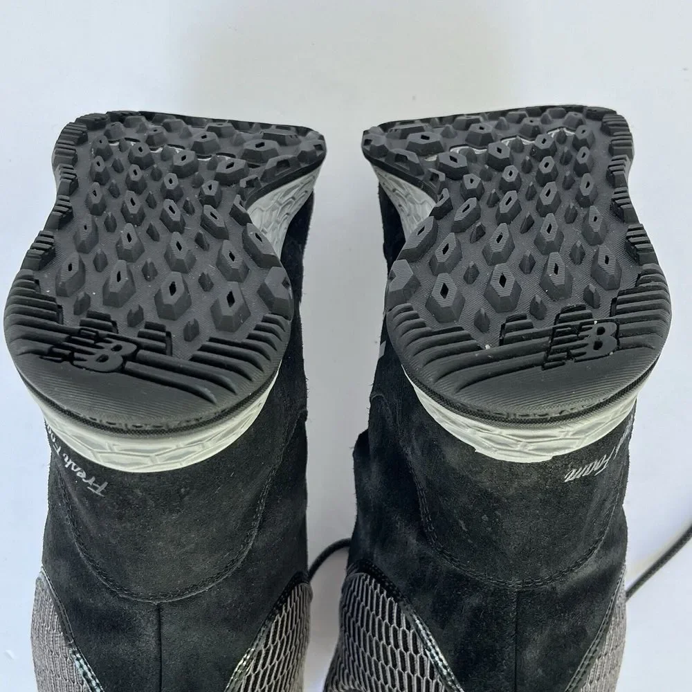 New Balance Fresh Foam 1100‎ Winter Snow Boot Boots Black Grey Size 5.5 US